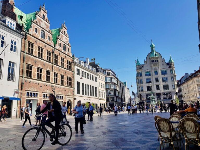 Die Stroget in Kopenhagen – Foto: Nicole Stroschein
