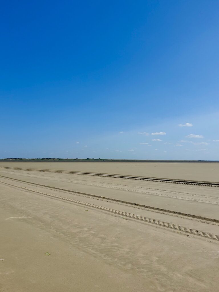 Unendliche Weite: Eine Sandbank vor Mandø bei Ebbe – Foto: Nicole Stroschein