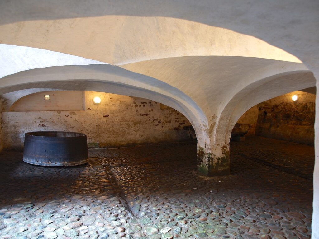 Das Kellergewölbe von Schloss Sønderborg – Foto: Museum Sønderjylland