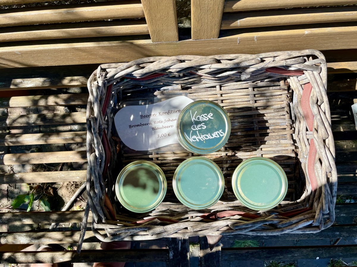 Selbstgemachte Marmelade zum Verkauf in Arnis – Foto: Nicole Schmidt