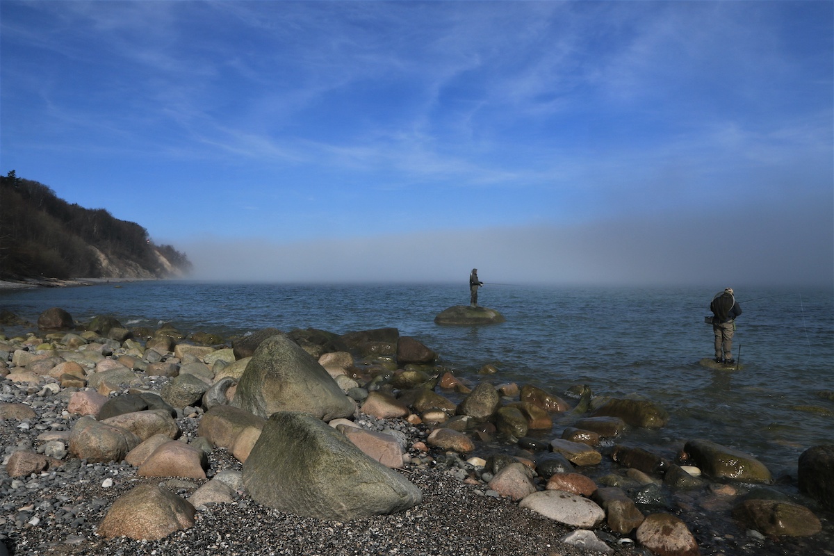 Angeln in Dänemark vor der Insel Møn – Foto: Lars Gieger für Adobe Stock
