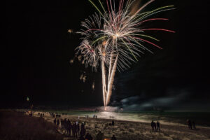 Silvester in Dänemark, Feuerwerk am Meer – Foto: haiderose / AdobeStock